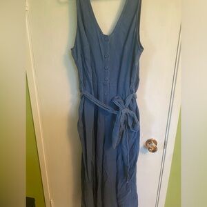 Denim-like Jumpsuit